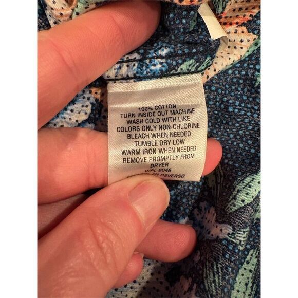 Club Room Men's XL Floral Hawaiian Short Sleeve Button-Down Shirt - Picture 6 of 6